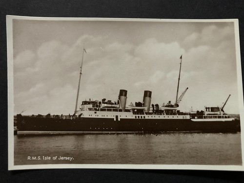 The steamer rms isle - the,