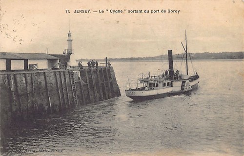 Jersey steamer cygne - -,