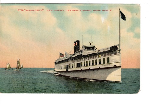 Steamer ship monmouth - steamer,