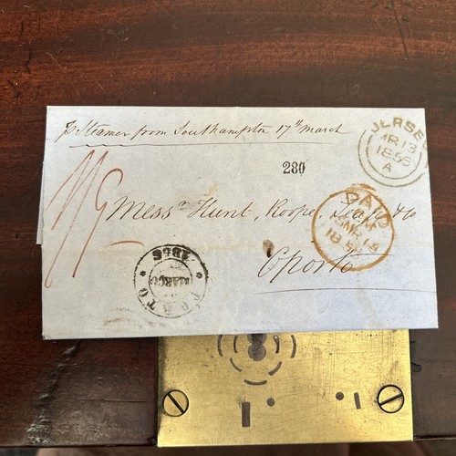 Scarce jersey postal - jersey, qv