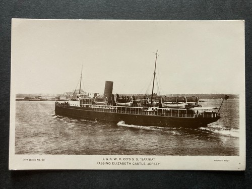 The jersey steamer sarnia - jersey,