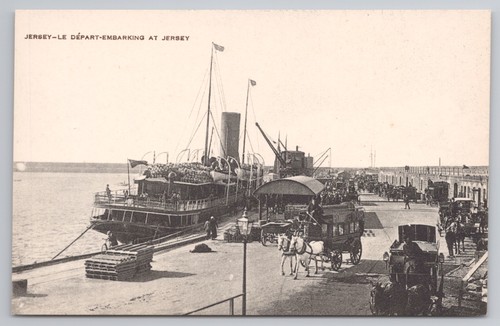 Postcard antique jersey - postcard,