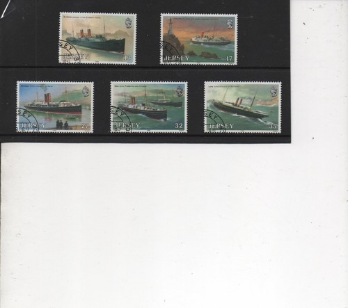 Jersey stamps1989 great - jersey,