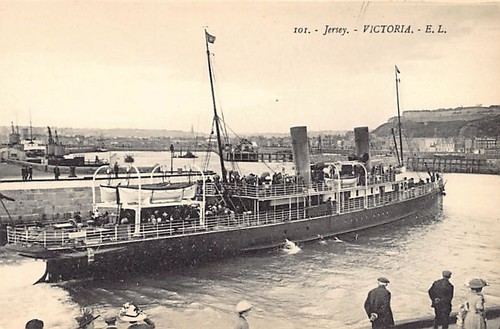 Jersey steamer victoria - steamer,