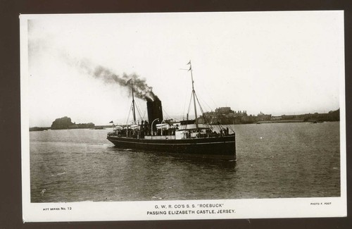 Channel islands jersey - channel, gwr