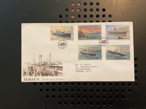 Jersey fdc 1989 - jersey, 1989-