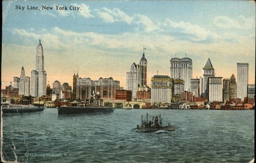 New york city skyline - new, of